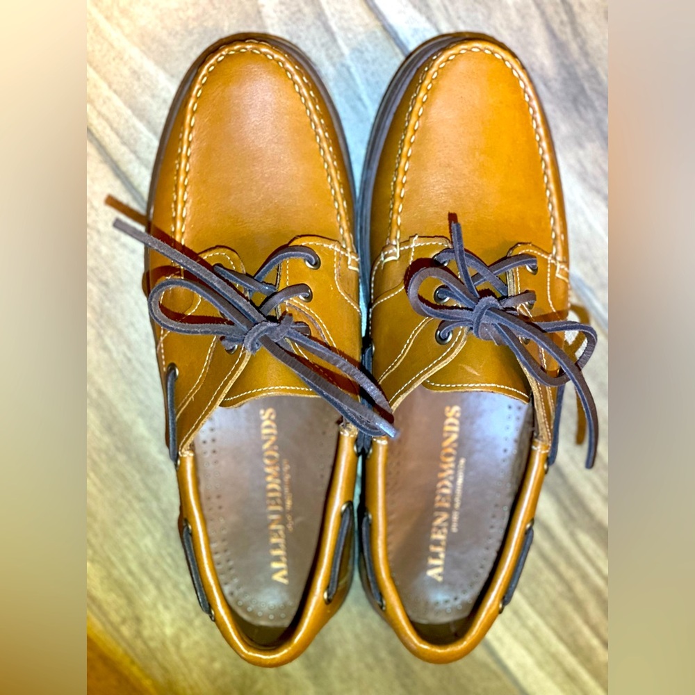 Allen Edmonds Men's Brown Leather Shoes - Size 10D - Like new!